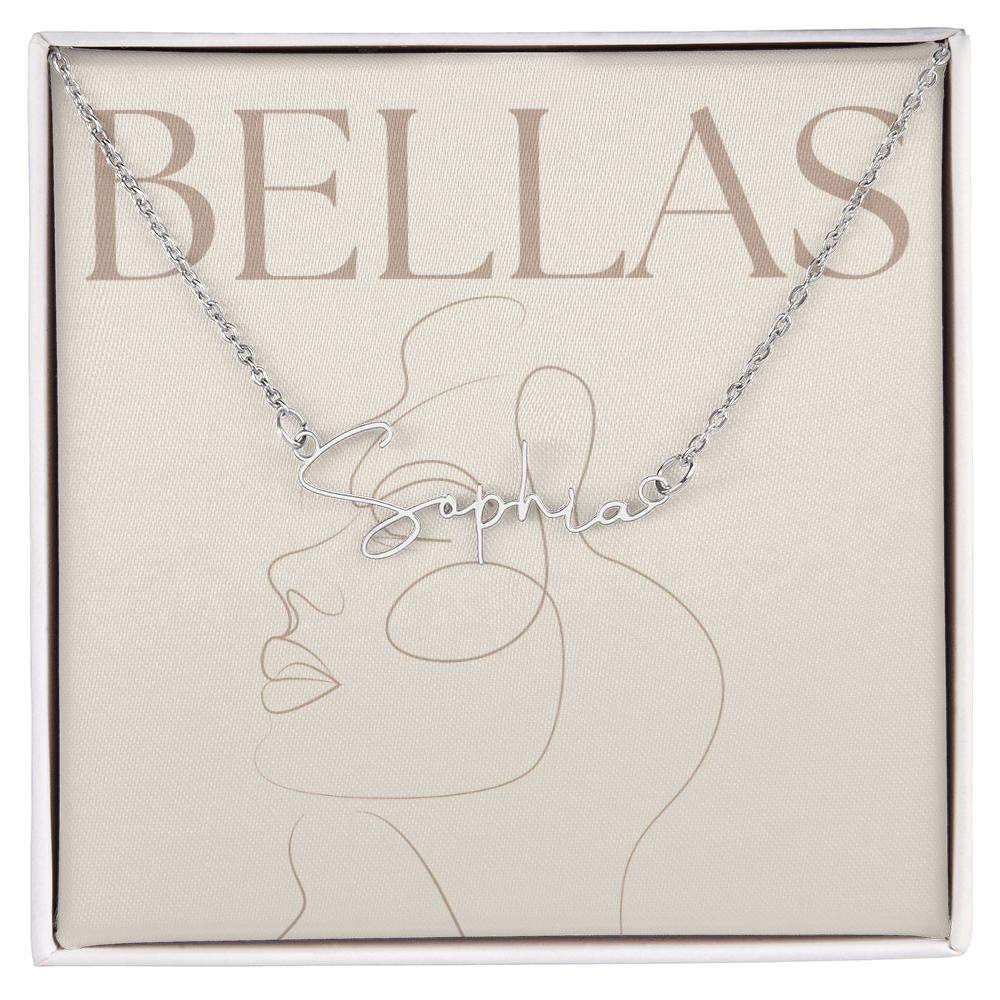 Personalized Cursive Name Necklace
