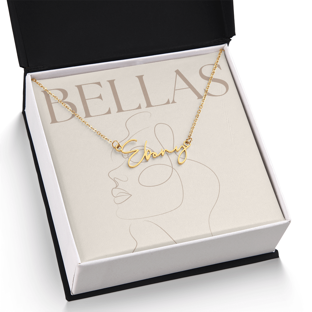 Personalized Cursive Name Necklace