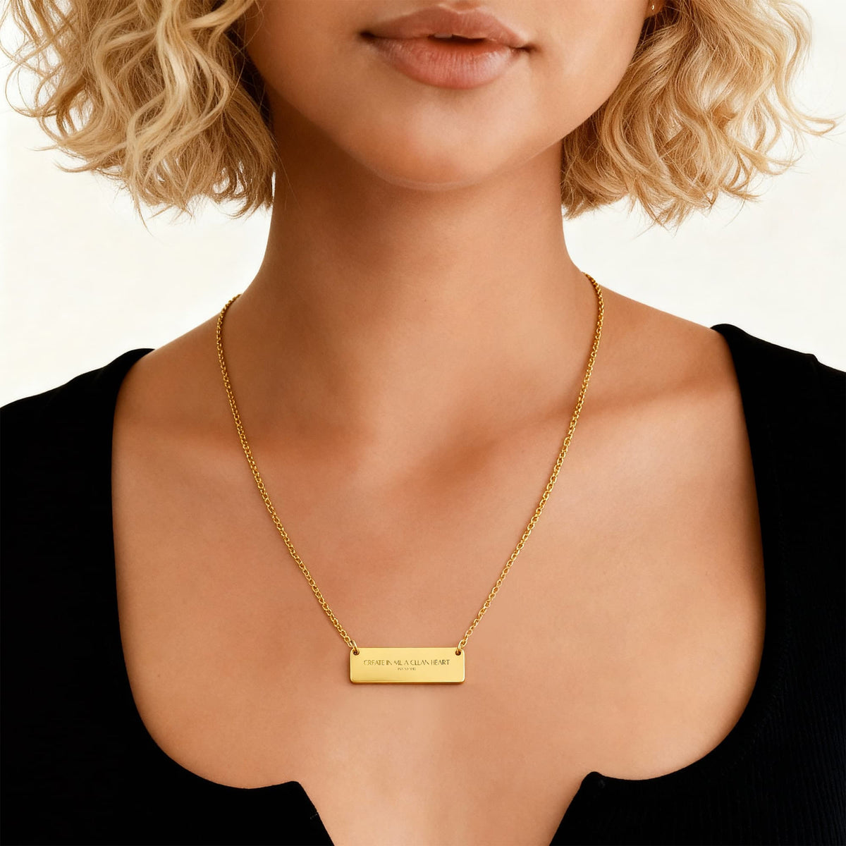 Create in Me a Clean Heart Necklace  | PSALMS 51:10